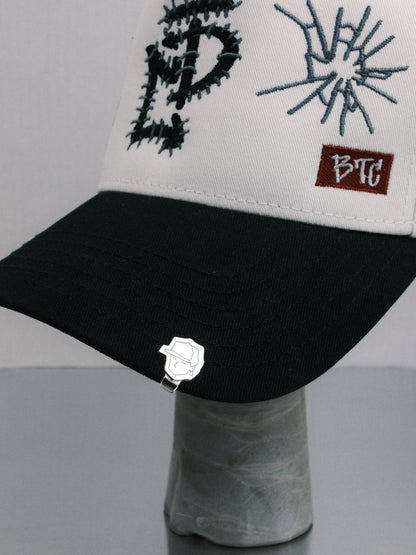 Cartoon Hat Clip, 935 silver