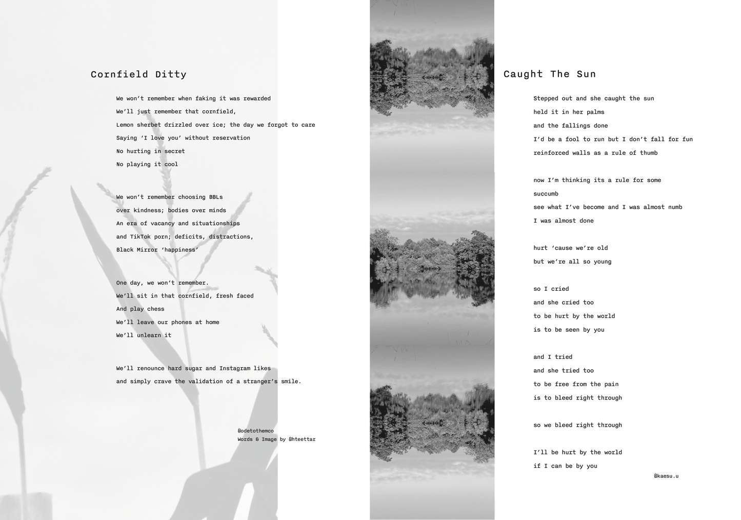 Ode To Them Zine Vol. 1