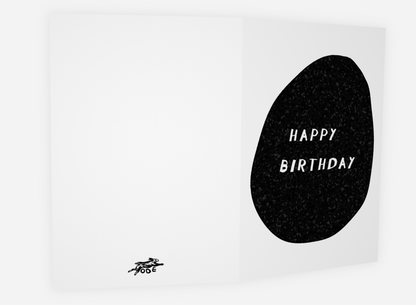 Egg Happy Birthday Card