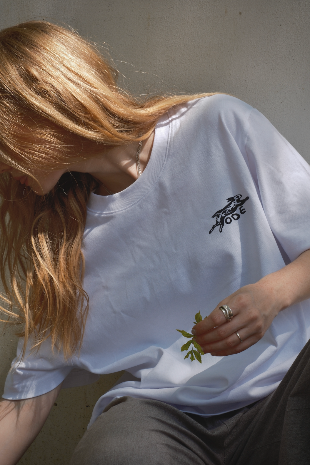 Ode Hare T-shirt - White