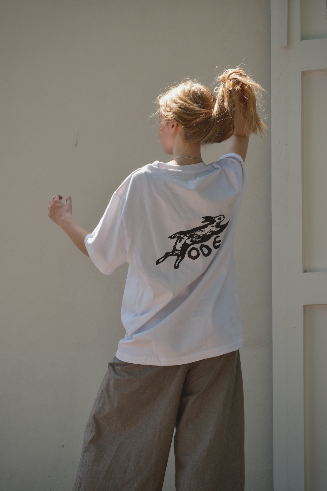 Ode Hare T-shirt - White