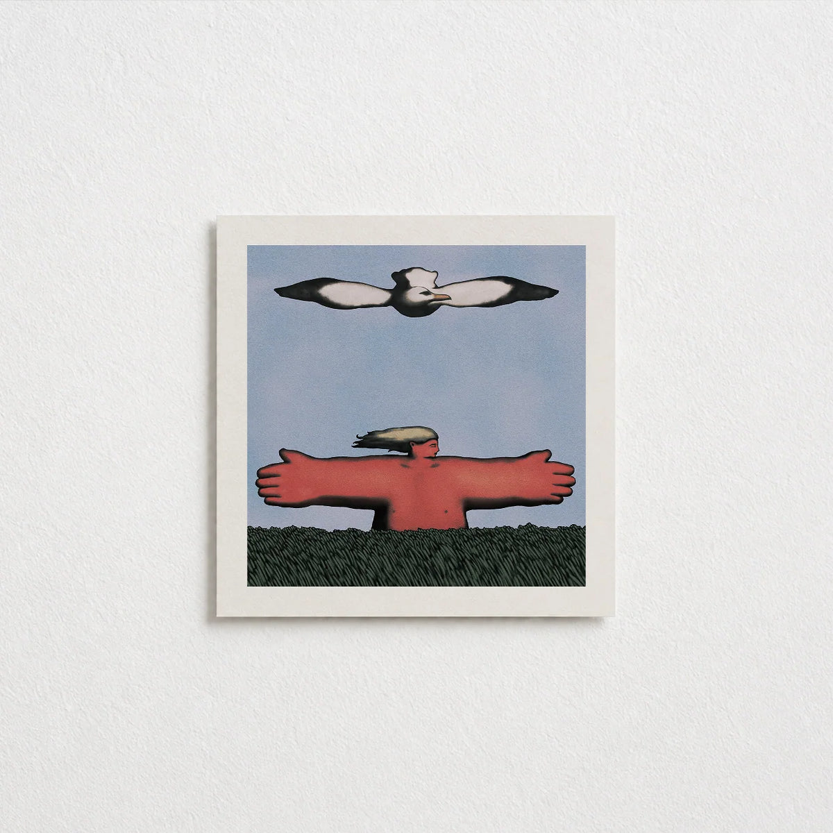 Albatross Postcard (Square)