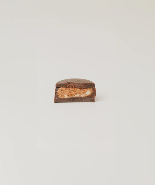 crunchy almond butter chocolate cups