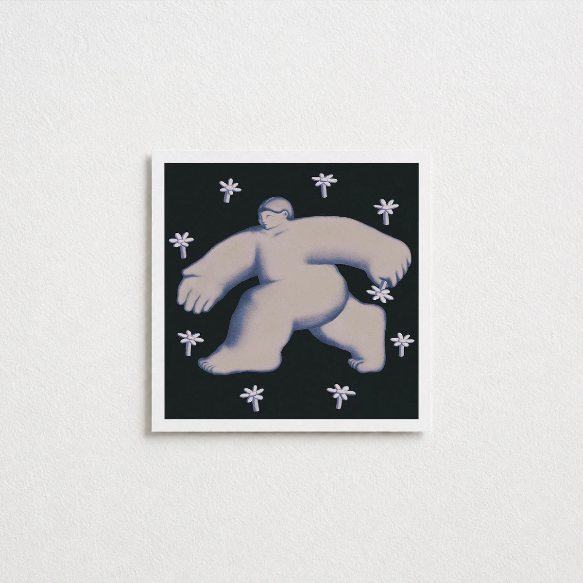 Circle Game Postcard (Square)