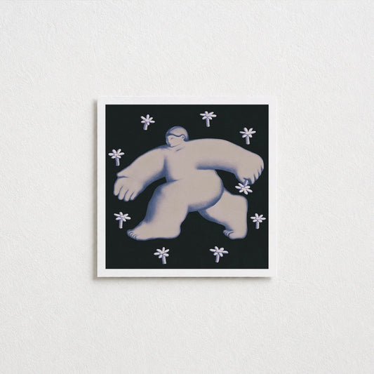 Circle Game Postcard (Square)