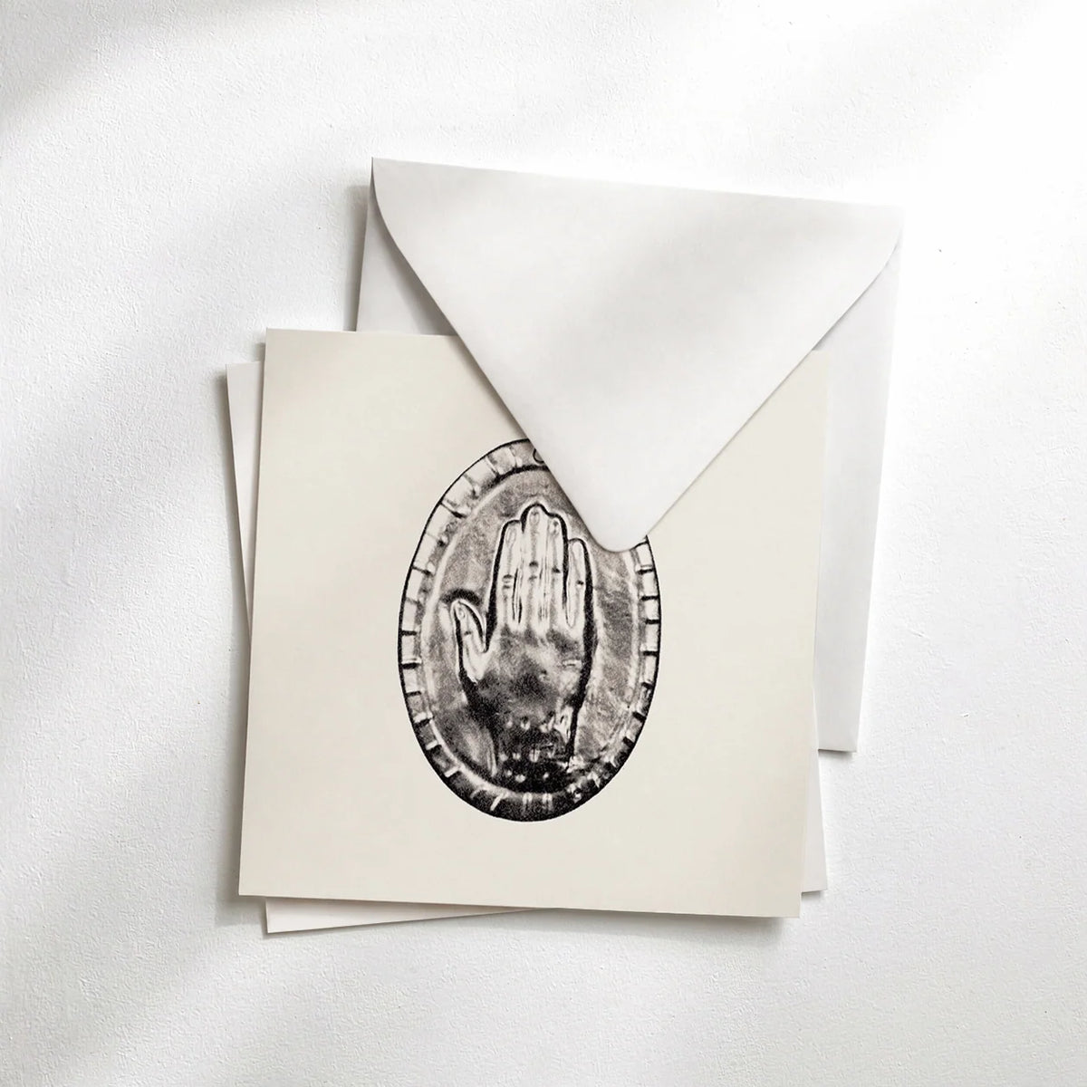 Hand Votive Postcard (Square)
