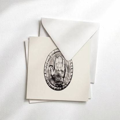 Hand Votive Postcard (Square)
