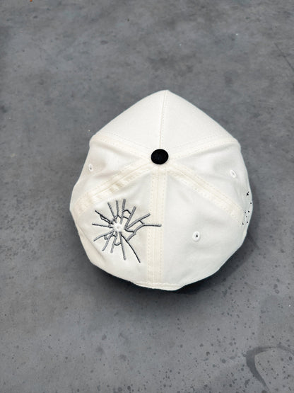 JC Black OG Cap, embroidered JCD snapback